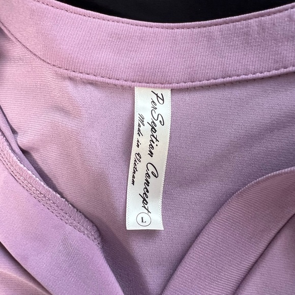 PenSeption Concept Pastel Purple Formal Top - Picture 2 of 3